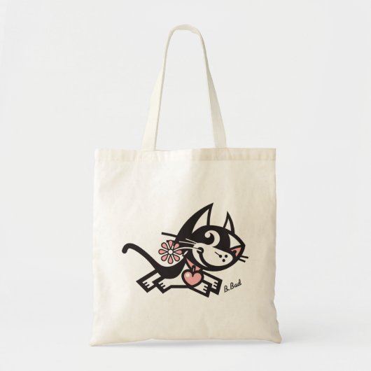 BETTY BAD KAT TOTE BAG (Voorkant)