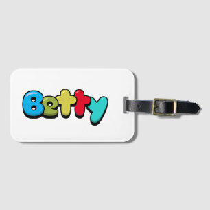 Betty Bagagelabel