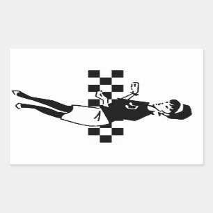 Betty Beat II Rechthoekige Sticker