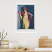 Betty Blythe 1918 Poster (Keuken)