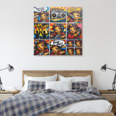 BETTY BOOP-7 CANVAS AFDRUK (Insitu (Slaapkamer))