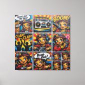 BETTY BOOP-7 CANVAS AFDRUK (Voorkant)