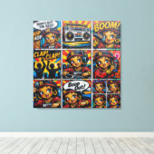 BETTY BOOP-7 CANVAS AFDRUK (Insitu (Houten vloer))