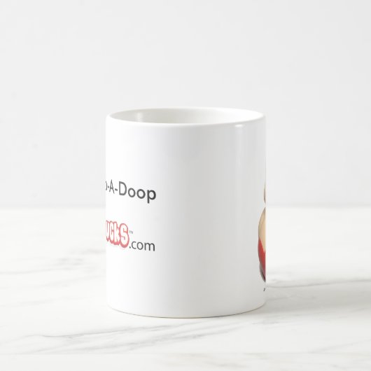 Betty Boop Custom Rubber Duck Coffee Mok (Center)