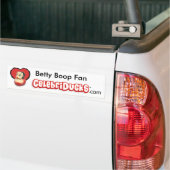 Betty Boop Rubber Duck Bumber Sticker (Op Truck)