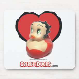 Betty Boop Rubber Duck Mousepad Muismat