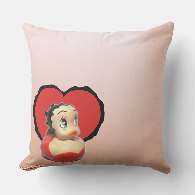 Betty Boop Rubber Duck Pillow CelebriDuck Kussen (Voorkant)