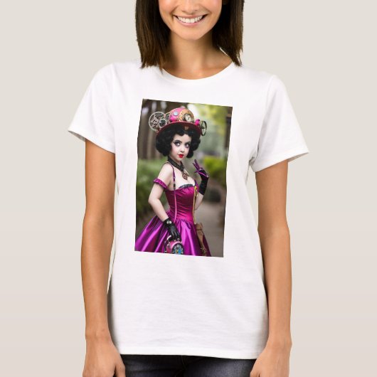 Betty Boop Steampunk Shirt (Voorkant)