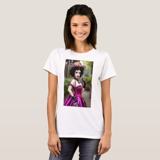 Betty Boop Steampunk Shirt (Voorkant volledig)