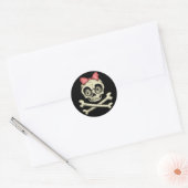 Betty Botten Ronde Sticker (Envelop)