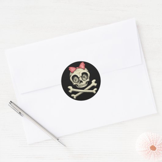 Betty Botten Ronde Sticker (Envelop)