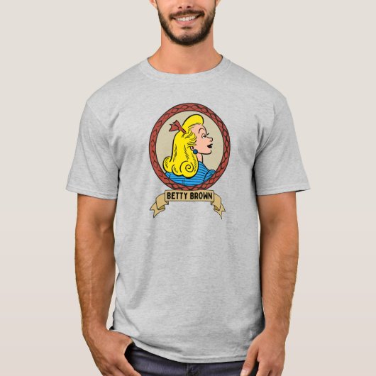 Betty Brown Portrait T-shirt (Voorkant)