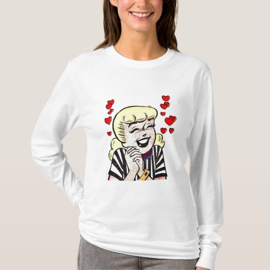 Betty Cooper in Love T-shirt (Voorkant)