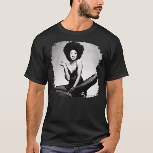 Betty Davis  1970 Funk en Soul Band Essen T-shirt (Voorkant)