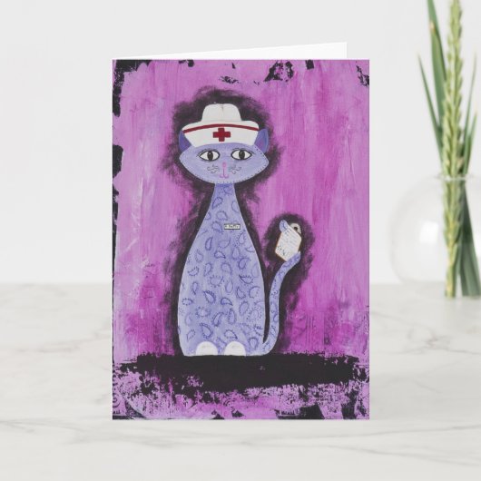 Betty, de Verpleegster van Paisley Kaart (Voorkant)