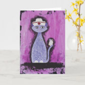 Betty, de Verpleegster van Paisley Kaart (Gele Bloem)