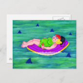 Betty Drifts weg Briefkaart (Voorkant / Achterkant)