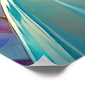 Betty Een mooie Art Deco Vrouw Poster (Hoek)