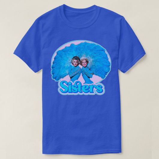 Betty en Bea White Christmas Sisters T-shirt (Design voorkant)