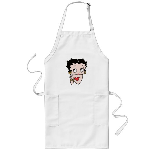 Betty Long Apron Lang Schort (Voorkant)