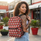 Betty Printed Backpack Bedrukte Rugzak