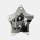 Betty Roland en Donald bowlen Keramisch Ornament (Rechts)