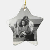 Betty Roland en Donald bowlen Keramisch Ornament (Links)