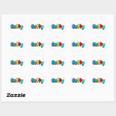 Betty Ronde Sticker (Vel)