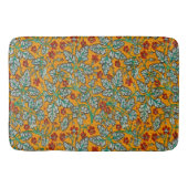 Betty's gele bloemen badmat (Voorkant)