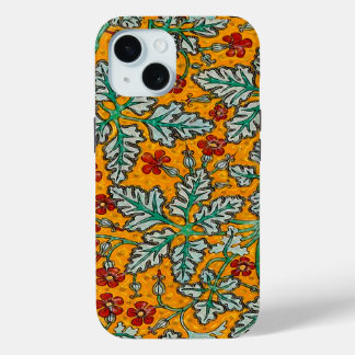 Betty's gele bloemen iPhone 15 case
