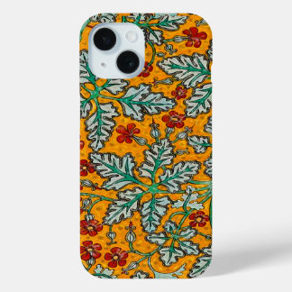 Betty's gele bloemen iPhone 15 case