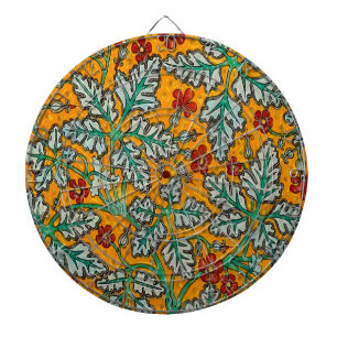 Betty's gele bloemen dartbord