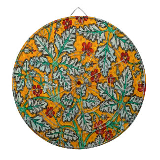 Betty's gele bloemen dartbord