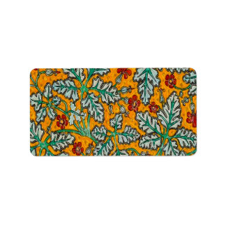 Bettys Gele Bloemen Etiket