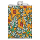 Betty's gele bloemen heupfles (Achterkant)