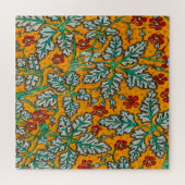 Betty's gele bloemen legpuzzel (Horizontaal)