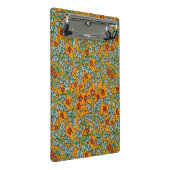 Betty's gele bloemen mini klembord (Schuin)