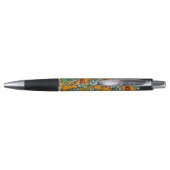 Betty's gele bloemen pen (Achterkant)