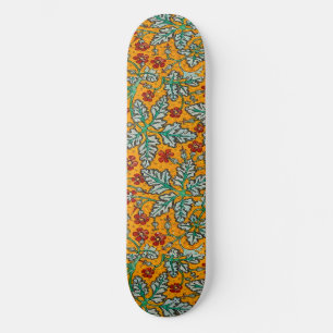 Betty's gele bloemen persoonlijk skateboard