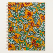 Betty's gele bloemen planner (Voorkant)