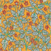 Betty's gele bloemen sticker (Voorkant)