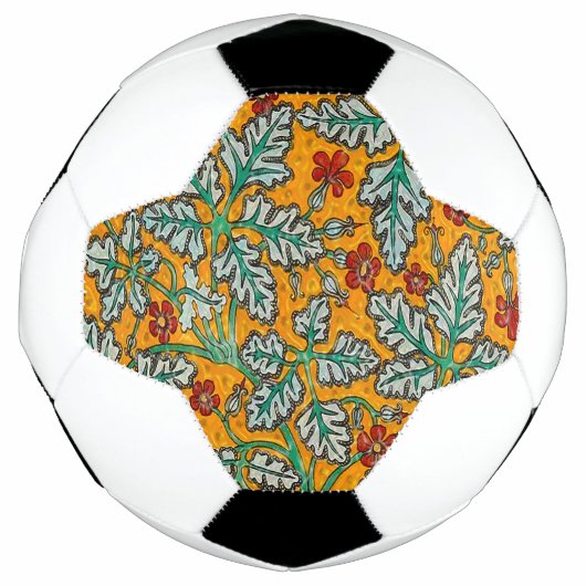 Betty's gele bloemen voetbal (Voorkant)