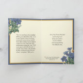 Betuiging van medeleven Religieus Katholiek Jezus  Kaart (Binnen)