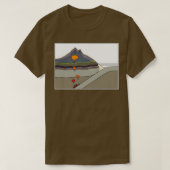 Between a Rock and a Hard Place Geologic Subductio T-shirt (Design voorkant)