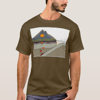 Between a Rock and a Hard Place Geologic Subductio T-shirt