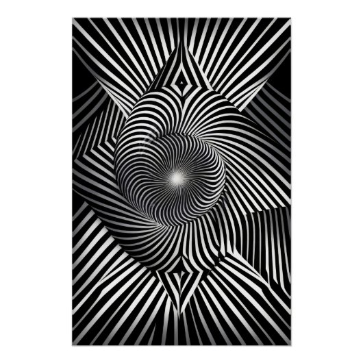 Between Lines and Dimensions Perfect Poster (Voorkant)