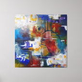 Between Silence and Storm  Canvas Afdruk (Voorkant)