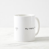 Between the Ears "My Happy Place" Mug Koffiemok (Voorkant rechts)