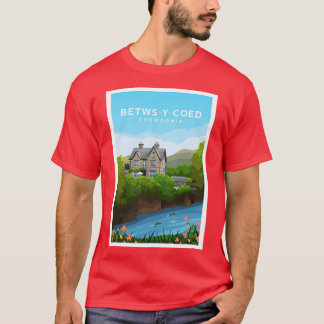 Betws Y Coed Snowdonia Noord-Wales T-shirt