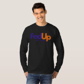 Beu met valsspelers Grappig T-shirt (Voorkant volledig)